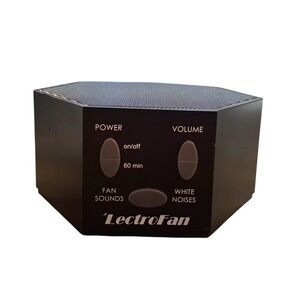 LectroFan ASM1007 EVO White Noise Sound Machine Black